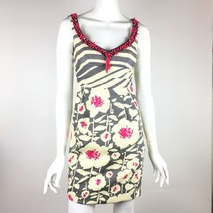 Nanette‎ Lepore Beaded Dress Fully Lined Beaded Size 0
